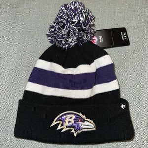 NFL Baltimore Ravens 47 Knit Beanie - Brand New